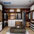 Bedroom Cabinet Fashion high gloss double color modern bedroom wardrobes Supplier